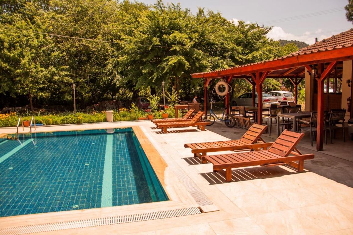 Makri Otel Kayakoy Buitenkant foto