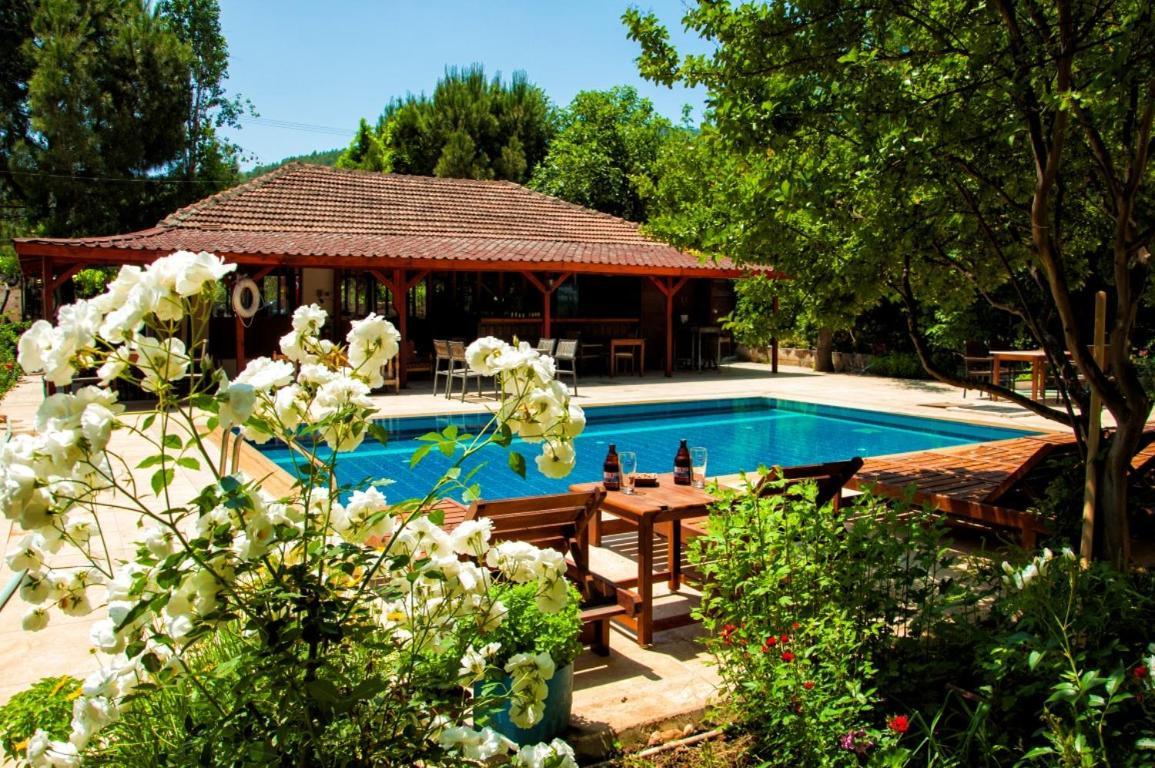 Makri Otel Kayakoy Buitenkant foto
